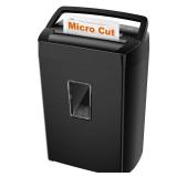 Bonsaii Paper Shredder, 10-Sheet Home Office Shredders, Micro Cut Home Use Paper Shredder with 5.5 Gallons/P-4 High Security/5 Minutes/Shred Card,Staple,Clips (C275-B)