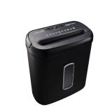 Amazon Basics 8-Sheet Cross Cut Paper Shredder and Credit Card Shredder - Black