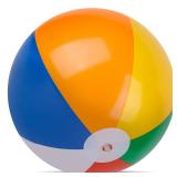 LovesTown 33Inch Large Beach Balls, Inflatable Pool Ball for Summer Beach Swimming Pool Party