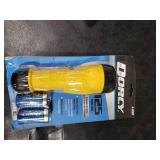 Dorcy Heavy Duty Worklight Flashlight with Batteries, 41-2350 , Yellow