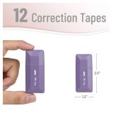 Mr. Pen- Correction Tape, 0.2 x 236, 12pcs, Pastel Colors, Cute Correction Tape