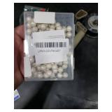 AIEX 100 Pieces Pearl Push Pins Plastic Round Head Thumb Tacks Map Push Pins for Map Bulletin Board Cork Board and Fabric Marking