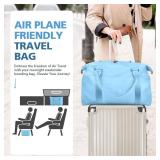 Travel Duffle, Waterproof Weekender Carry On Tote for Women, Travel Essentials Sport Gym for Men, Hospital Bag for Labor and Delivery, Overnight Luggage With Trolley Sleeve