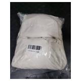 Amazon Basics Lightweight Super Soft Microfiber 4 Piece Comfortable Sheet Set with 14-Inch Deep Pockets, Full, Cream, Solid