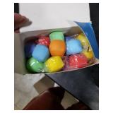 24 Pack Slow Rising Stress Cube , Dough Stress Balls Soft Fidget Squishy Toys for Anxiety Relief, Pull Stretch Classroom Prize Party Favors Toys for Kids