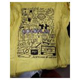 Coldplay Fan Art Music Doodle sz XL