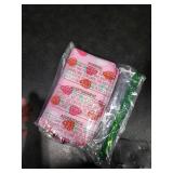 PackIt Freezable Snack Box, Sweet Strawberry, Built with ECOFREEZE Technology, Collapsible, Zip Closure with Buckle Handle, Designed For Work Snacks, Fresh Snacks On the Go, Adults, and All Ages