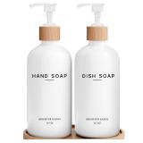 Boho soap dispenser