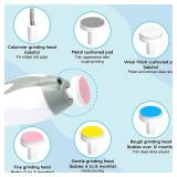 Baby Nail Trimmer Electric, 6 in 1 Baby Nail File Clippers Infant Grooming Kit Manicure Set for Toddler or Adults, Grey