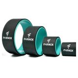 Yoga Wheel Set of 3+1, Upgraded 10MM Thick Back Wheels for Pain Relief & Stretching, Strongest Back Roller for Deep Tissue Massage, Improving Yoga Poses Backbend