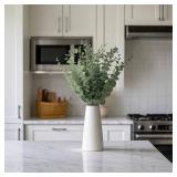 Bulkpcs Eucalyptus Stems Artificial Eucalyptus Leaves Fake Greenery Branches Fake Flowers for Wedding Centerpiece Spring Easter Farmhouse Home Decoration