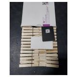 Mr. Pen- Wooden Clothes Pins, Large Natural Wood, Bulk Pack, 2.9 Inch, Rust Resistant for Classroom, Crafts