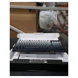 RedThunder K95 Wireless Mechanical Keyboard,TFT Screen & Knob, Trip-Modes Connection, Gasket Custom Hot-Swap Keyboard, RGB Backlit, Pre-lubed Linear Switches, Side Printed PBT Keycaps, Gray Gradient