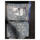 nunubaby 4PACK Washable Pee Pads for Dogs, Stylish, Non-Slip and Leak-Proof Pee Pads. Reusable Potty Pads for Dogs for Crates and Floors.(Blue/Multi, 18 x24 )