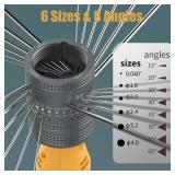 SONNLER Tungsten Electrode Sharpener Grinder For TIG welding, 6 Sizes 10 Angles, TIG Welding Rotary Tool With Flat Grinding Block Cut-Off Slot, 10 Diamond Wheels, 3 CNC Mandrels