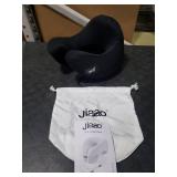 jiaao Travel Pillow, Neck Pillow Airplane, Plane Pillow Memory Foam Travel Neck Pillow with 360° Head and Neck Support, Portable Travel Essential Suitable for Airplane, Car, Train, or Bus Trip
