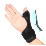 Cozyhealth Thumb Brace for Men and Women, CMC Joint Thumb Spica Splint for Pain Relief, Tendonitis, Thumb Wrist Stabilization Support for Right or Left Hand (A-Black)