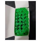 Qilery MultiPack Highlighters Bulk, Tank Style Chisel Tip Highlighters Markers Quick Drying for Kids and Adult Coloring, Classroom Home Office School Supplies (Green)
