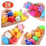 nobasco Squishies, Multi Pack Mochi Squishy Toys - Kawaii Cat Squishys Slow Rising Animals - Party Favors, Goodie Bag, Birthday Gifts, Mini Squishies Stress Reliever Toy