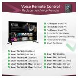Voice Remote Replacement for All Fire-Series, TV Cube/Stick, Compatible with Stick 4K Max/4K (1st/2nd Gen), Stick (2nd/3rd Gen)/Stick Lite/HD, Omni Series, Insignia/Toshiba/Pioneer Smart TV
