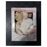 MyMateZoe Baptism Gifts for Girl, Great Christening, Dedication and Baptism Gift Set for Girl and Newborn Baby, Includes 7 Praying Lamb Plush Toy and Let Us Pray Baby Book in Keepsake Gift Box