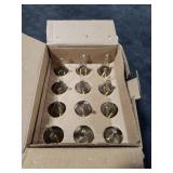 HMYYJT Dimmable LED Candelabra Bulb 25W Equivalent E12 LED Bulb 2700K Soft Warm White, Chandelier Light Bulbs, 2W 200LM Flame Tip CA10 Candle Light Bulb 12 Pack e12 Bulb.