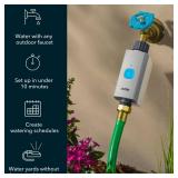 Rachio Smart Hose Timer (1 Valve + 1 WiFi Hub) App-Controlled Outdoor Faucet Timer, Quick Install & Scheduling, Expandable System