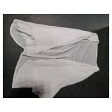 Women Bolero Shrug Cardigan Open Front Cover Up Sheer Short Sleeve Kimonos for Evening Dress(White,2XL)