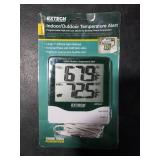 Extech 401014A Big Digit in/Outdoor Thermometer with Alarm