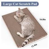 Cat Cardboard Scratcher Refill,Cat Scratch Pad Replacement Reversible Corrugated Board for Cat Box Bed