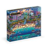 FACTORY SEALED - Buffalo Games - Sapphire Select - Eric Dowdle - La Jolla Cove - 1000 Piece Jigsaw Puzzle Challenging & Fun Blue Core Puzzle Board Giftable Display Box - Full Size Poster Included - bo