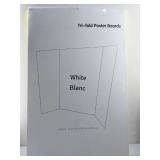 HobbyLobby White Project Display Board - 36 x 48" Set of 4