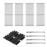 FACTORY SEALED - Grill Replacment Parts for Broil-Mate, Fits Broil King 9625-67 9625-84 Baron 320, 340, 440, for Huntington and Sterling, Grill Grates Heat Plate Burners, Fits Huntington and Sterling 