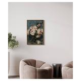 FACTORY SEALED - InSimSea Framed Wall Art for Living Room Flower Wall Art Aesthetic Home Decor Roses Vintage Botanical Prints Floral Paintings Canvas Wall Decor Large Canvas Prints for Bedroom Office 