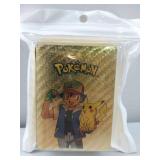 FACTORY SEALED - Vintage Pokemon Trainer & Pikachu Gold Foil Card