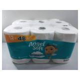 FACTORY SEALED - Angel Soft Toilet Paper  12 Mega Rolls