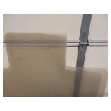 Office Chair Mat for Carpet - 44 x 41" - under desk insert cut (see photos)