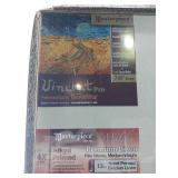 MASTERPIECE Z1VM-2440 Vincent Pro 7/8 Deep Monterey 10.5 oz Cotton Medium Texture Stretched Canvas 24" x 40" White - one canvas included