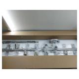 FACTORY SEALED - Livex Lighting - Bannister - 8 Light Large Linear Chandelier In Modern