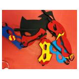 Felt kids adventure super hero masks