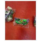 MArdi gras masquesrade masks and beads with coins
