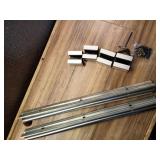Linear Rail 2 Set SBR25 1000mm 2Pcs Fully Supported Linear Rail Guide and 4Pcs SBR20UU Bearin Block Linear Slide Guide DIY CNC Parts