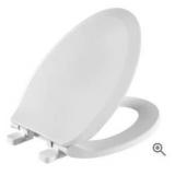 White Elongated Toilet Seat