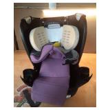 Evenflo Gold Revolve 360 Extend All-in-One Rotating Convertible Car Seat with SensorSafe - Moonstone Gray (LINING IS MISSING) - Retail: $340