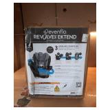 Evenflo Gold Revolve 360 Extend All-in-One Rotating Convertible Car Seat with SensorSafe - Moonstone Gray (LINING IS MISSING) - Retail: $340