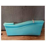 G Ganen Plastic Foldable Bathtub for Shower Portable Ice Bath Tub Blue 30Inch - Retail: $59