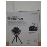 4 in. Personal Octopus Clip on Fan in Black
