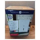 25-Pints for Damp Rooms Up to 1500 sq. ft. Residential Dehumidifier with Bucket in White, ENERGY STAR - Retail: $189