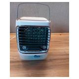 Turbo Chill Desktop Evaporative Space Cooler with LED Nightlight