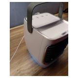 Turbo Chill Desktop Evaporative Space Cooler with LED Nightlight